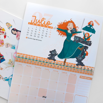 Planner Princesas 2026