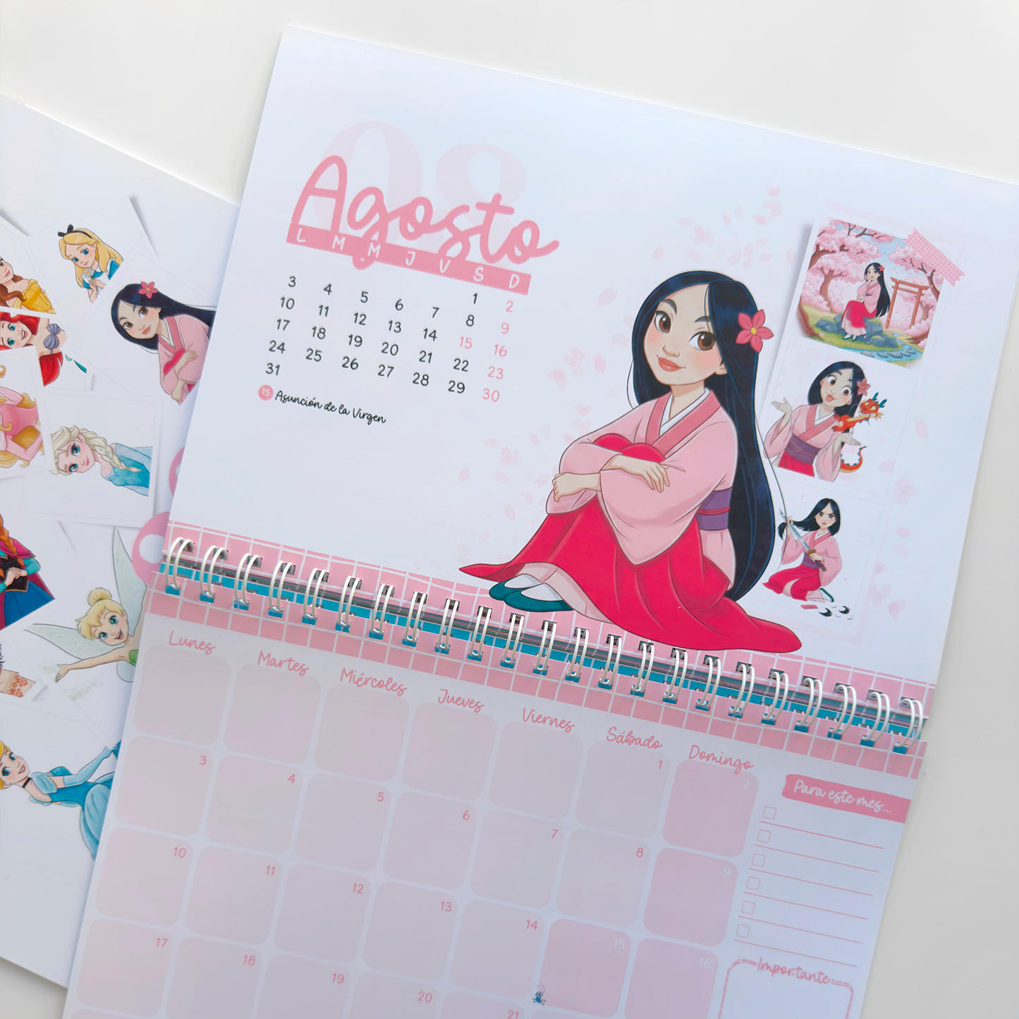 Planner Princesas 2026