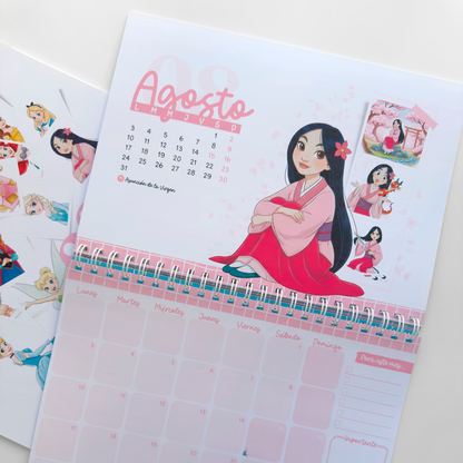 Planner Princesas 2026