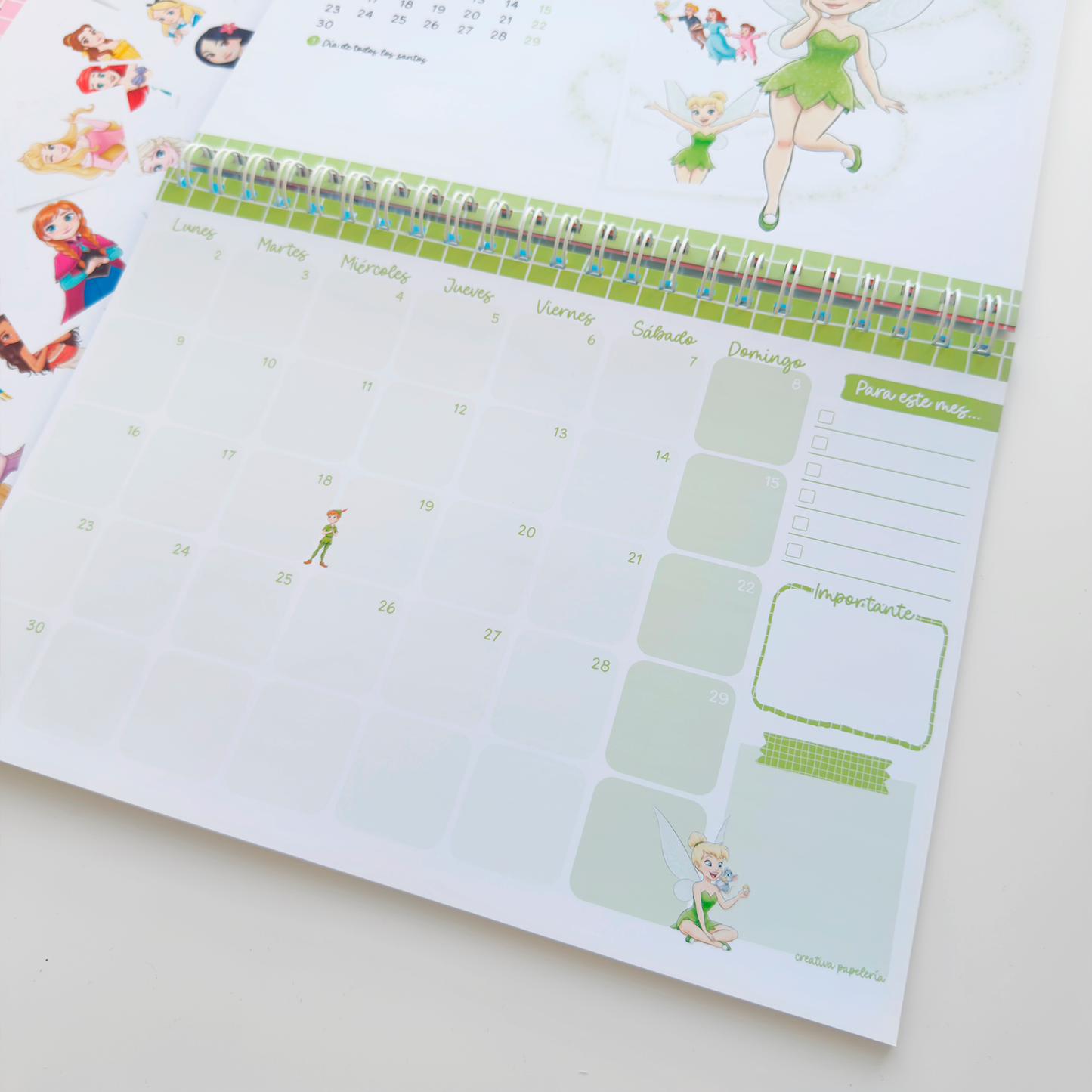 Planner Princesas 2026