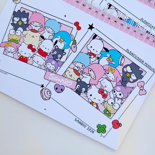 Planner Sanrio 2026