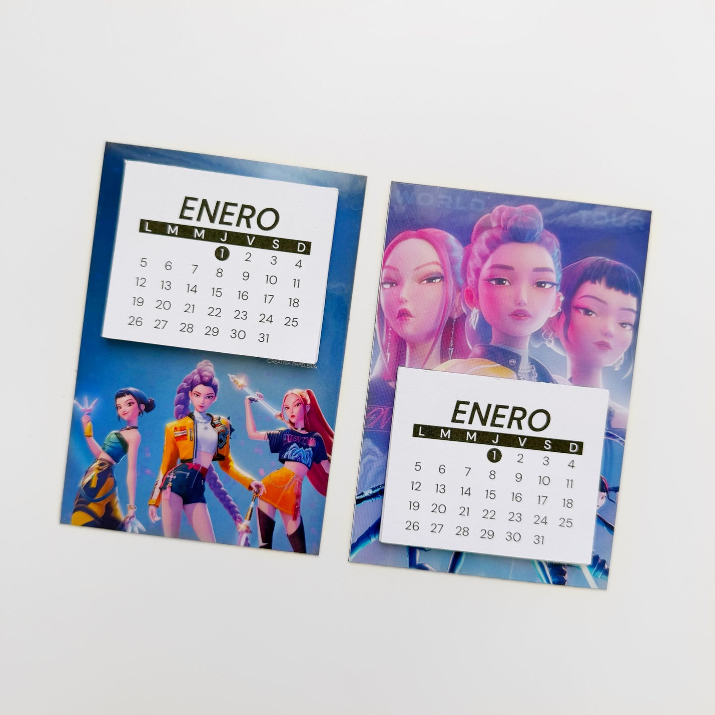 Calendario imantado Kpop Demon Hunters