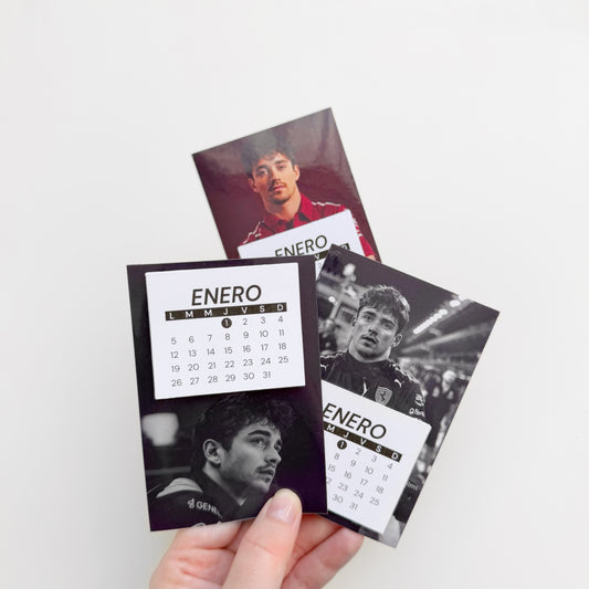 Calendario Imantado Charles Leclerc