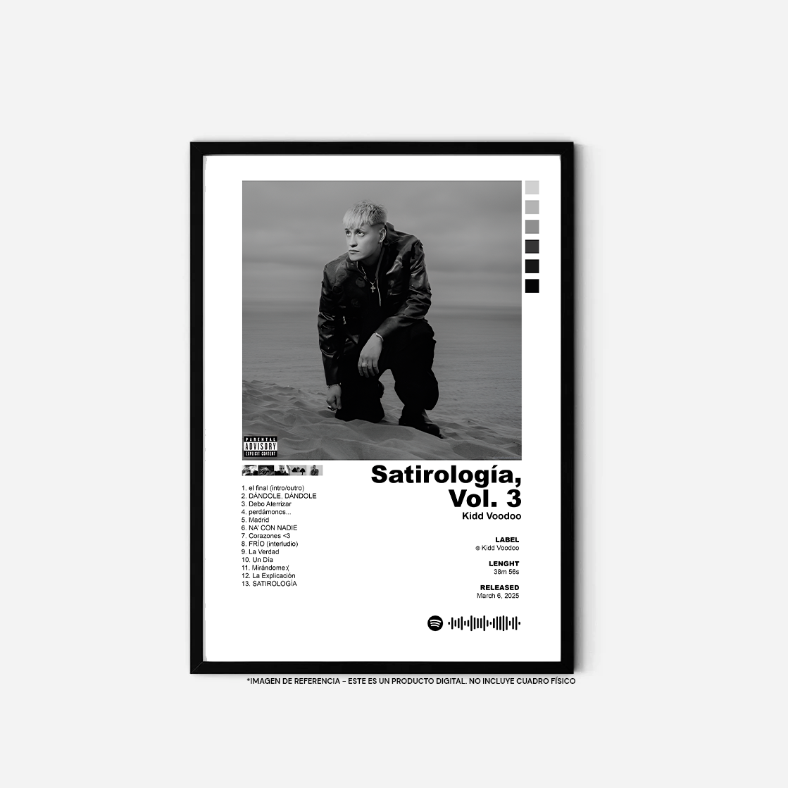 Poster Kidd Voodoo Satirología Vol. 3